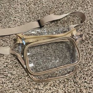 clear fanny pack